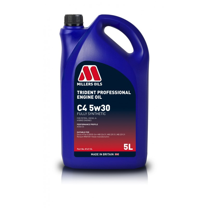 MILLERS OILS TRIDENT PROFESSIONAL C4 5W30 5L