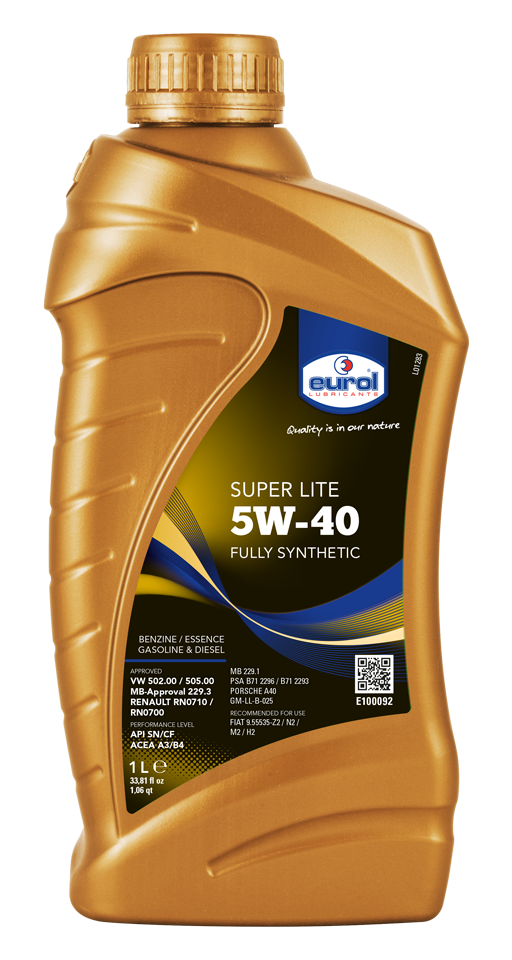 EUROL SUPER LITE A3/B4 5W40 1L