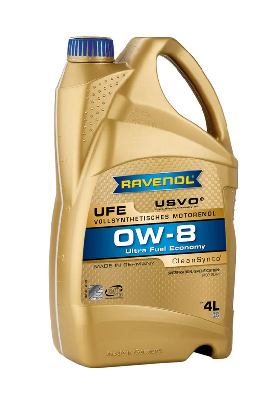 RAVENOL ULTRA FUEL ECONOMY UFE 0W8 4L
