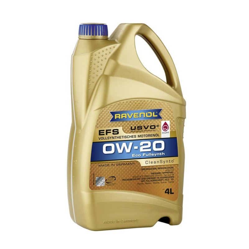 RAVENOL EFS USVO 0W20 CLEANSYNTO 4L
