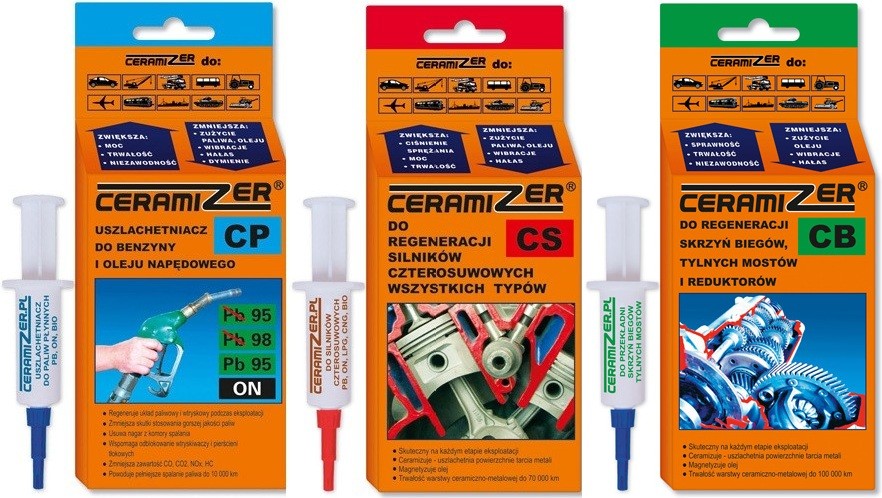 CERAMIZER CS+CB+CP ZESTAW SILNIK SKRZYNIA PALIWO