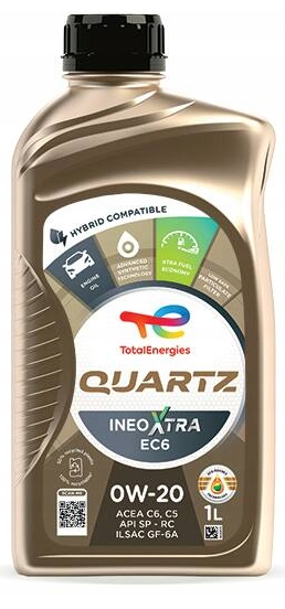 TOTAL QUARTZ INEO XTRA EC6 0W20 API SN PLUS 1L