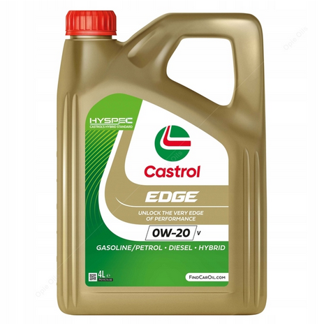CASTROL EDGE 0W20 V VOLVO C5 4L