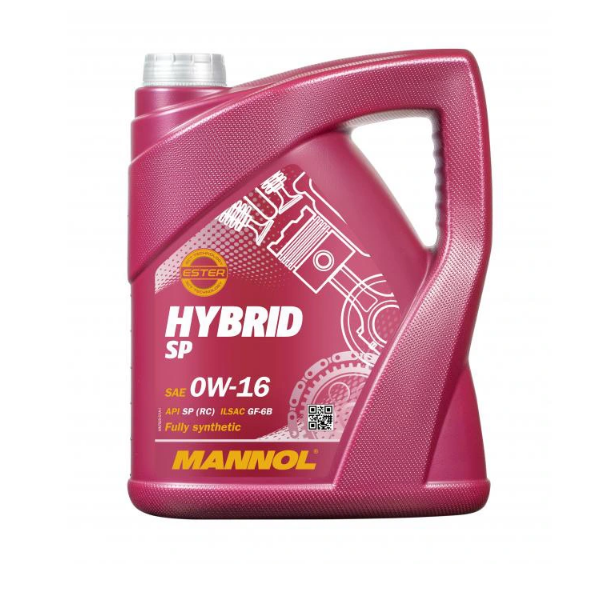 MANNOL HYBRID 0W16 5L