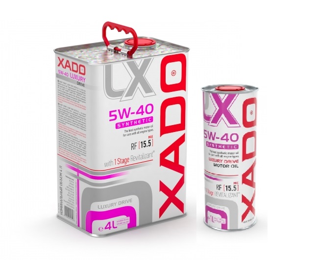 XADO LUXURY DRIVE 5W40 + 1STAGE REVITALIZANT 5L