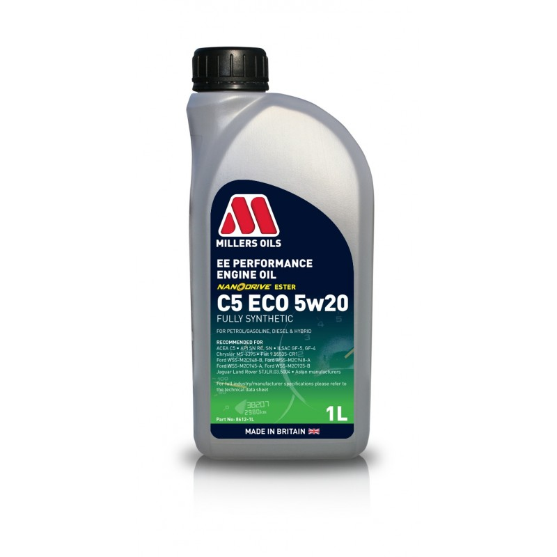 MILLERS OILS EE PERFORMANCE C5 ECO 5W20 1L