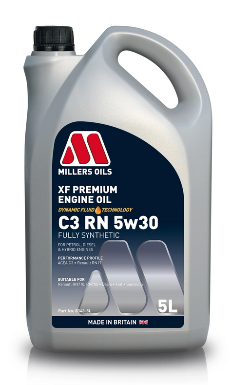 MILLERS OILS XF PREMIUM C3 RN 5W30 5L