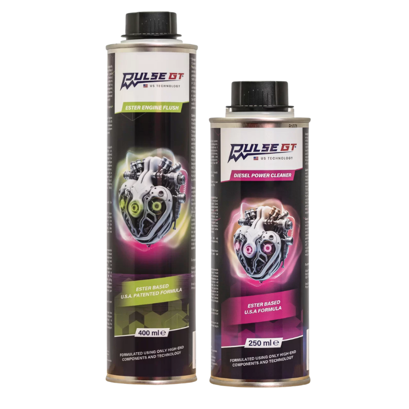 PULSE GT DIESEL POWER CLEANER 250ML + ESTER ENGINE FLUSH 400ML