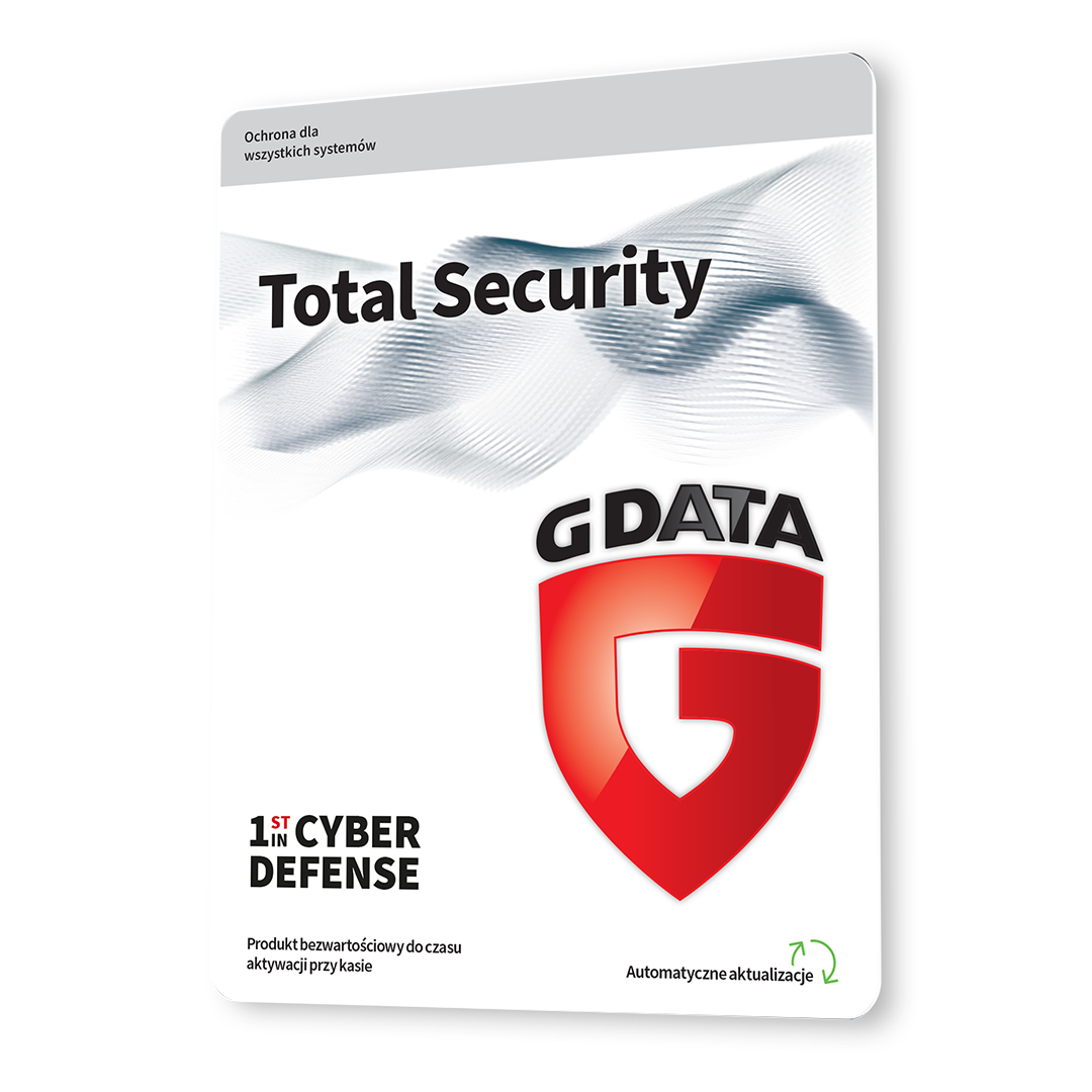 G Data TOTAL PROTECTION 4PC 1 rok ESD GData TP 4PC 1rok