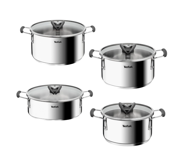 Tefal Opti Space G7378S55 Indukcja Stal nierdzewna 8 elementów