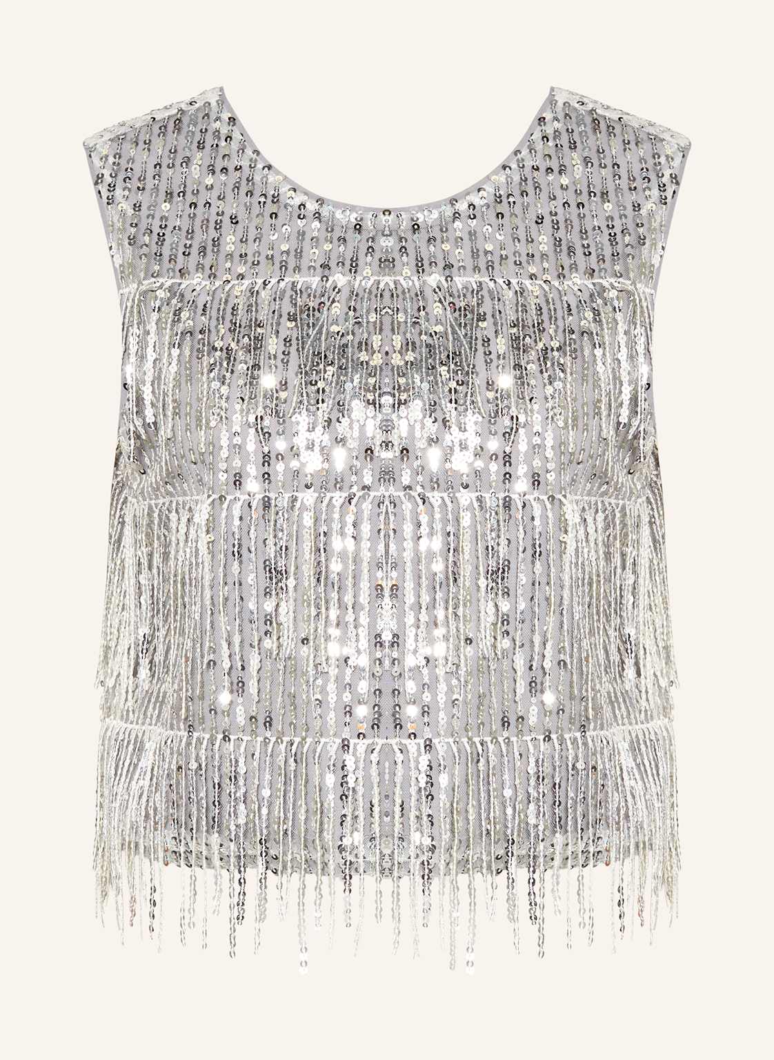 Copenhagen Muse Top Cmsequoia Z Cekinami silber