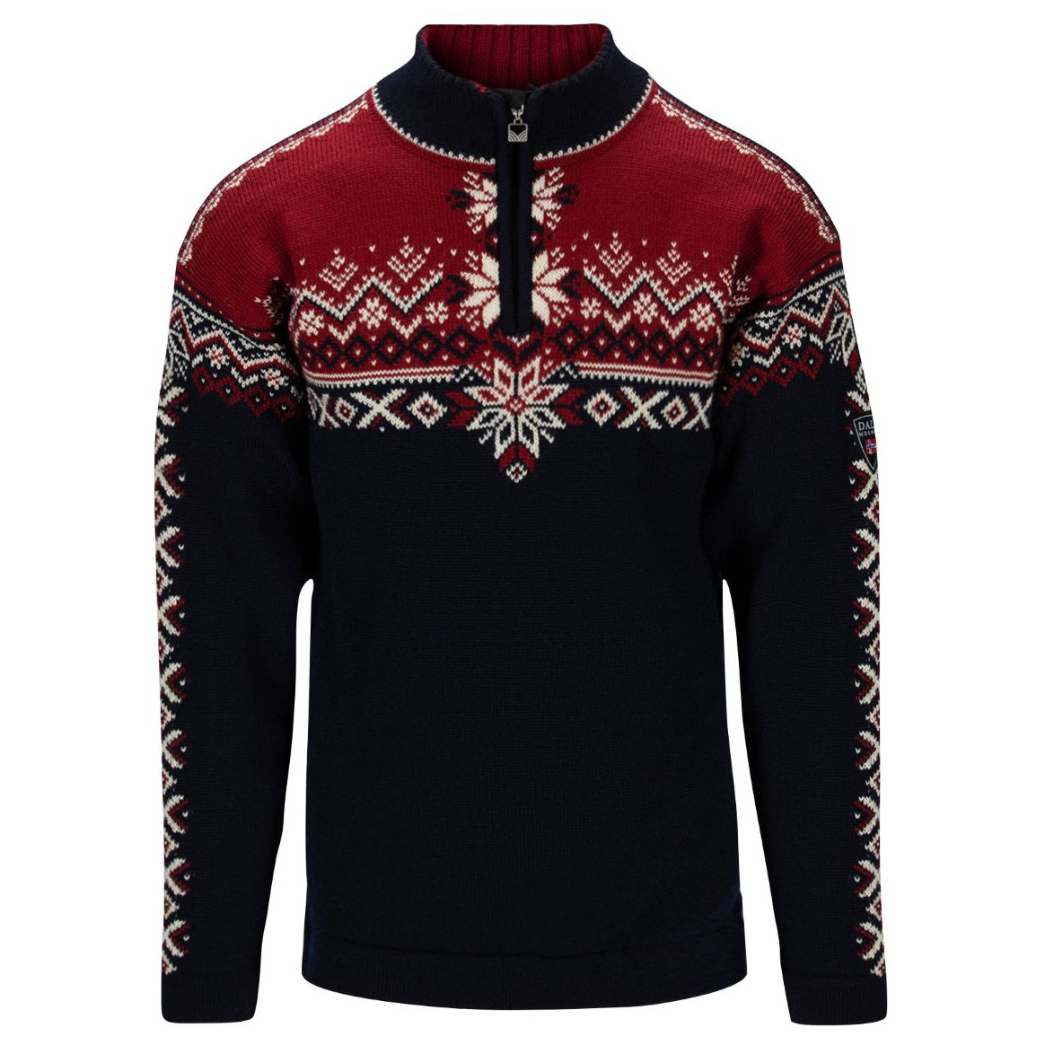 Męski sweter Dale of Norway 140th Anniversary Masc Sweater Rozmiar: M / Kolor: ciemnoniebieski