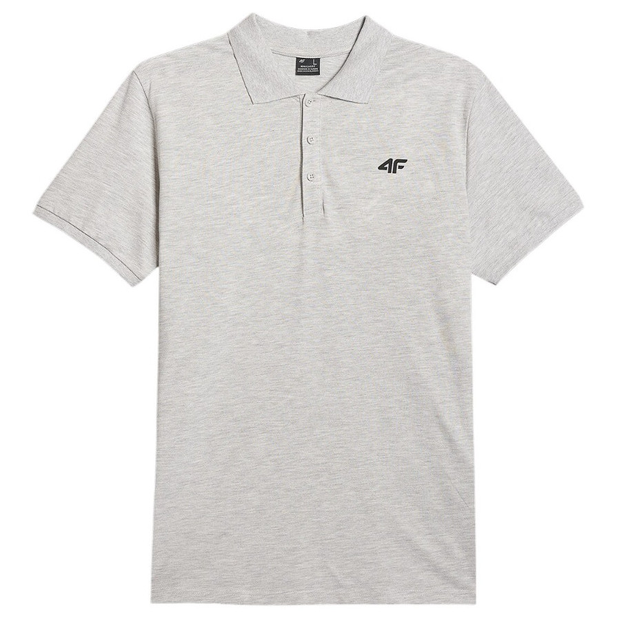 Koszulka męska 4F Polo Shirt M366 Rozmiar: L / Kolor: szary