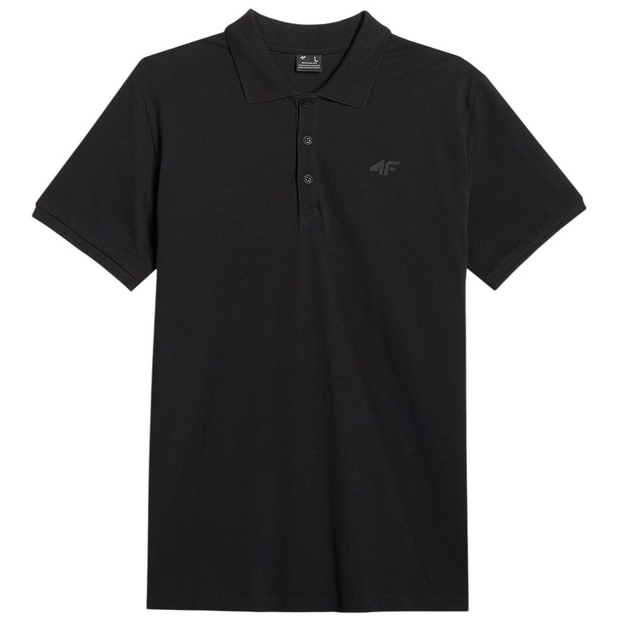 Koszulka męska 4F Polo Shirt M366 Rozmiar: M / Kolor: czarny