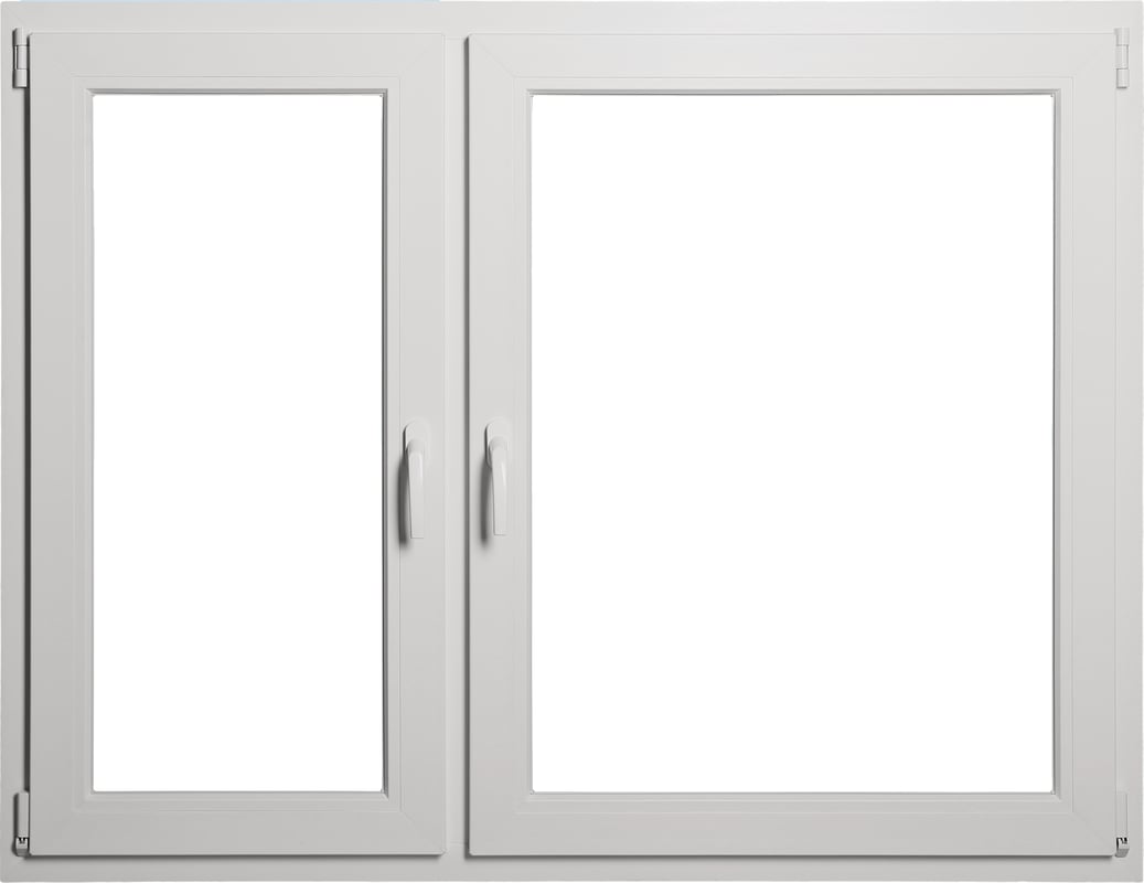 Okno PCV 3-szybowe fasadowe MD85 ANTR03 O19 1465x1135 mm rozwierno-uchylne lewe antracytowe