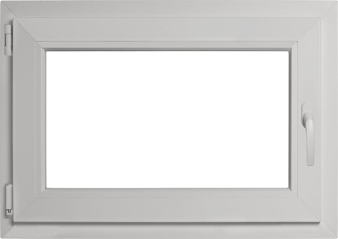 Okno PCV 3-szybowe fasadowe MD85 ANTR03 O2 865x535 mm rozwierno-uchylne lewe antracytowe