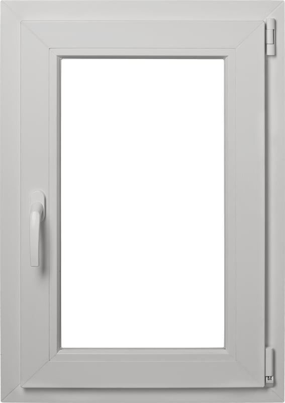 Okno PCV 3-szybowe fasadowe MD85 ANTR03 O4 RU 565x835 mm rozwierno-uchylne lewe antracytowe