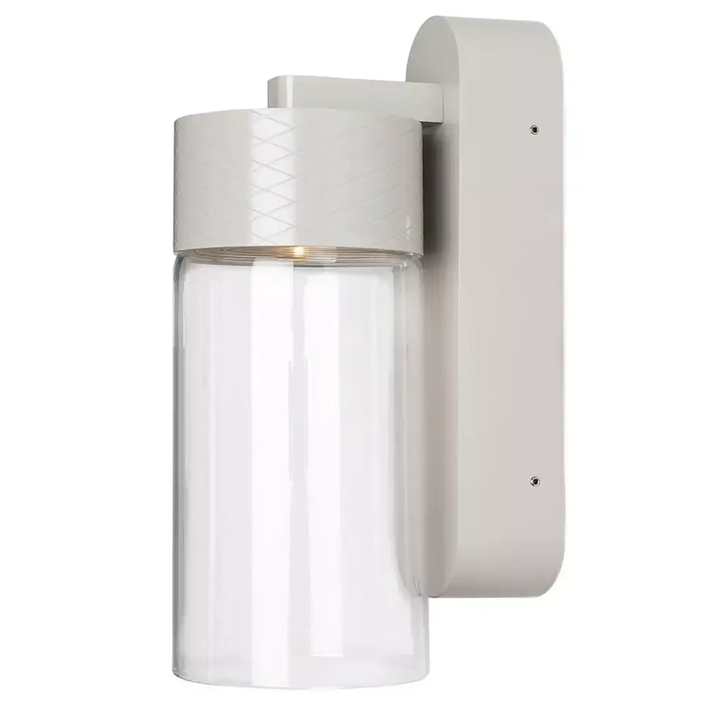 Lampa ścienna szklana FUSION C0274 LED 7W 3000K tuba szara