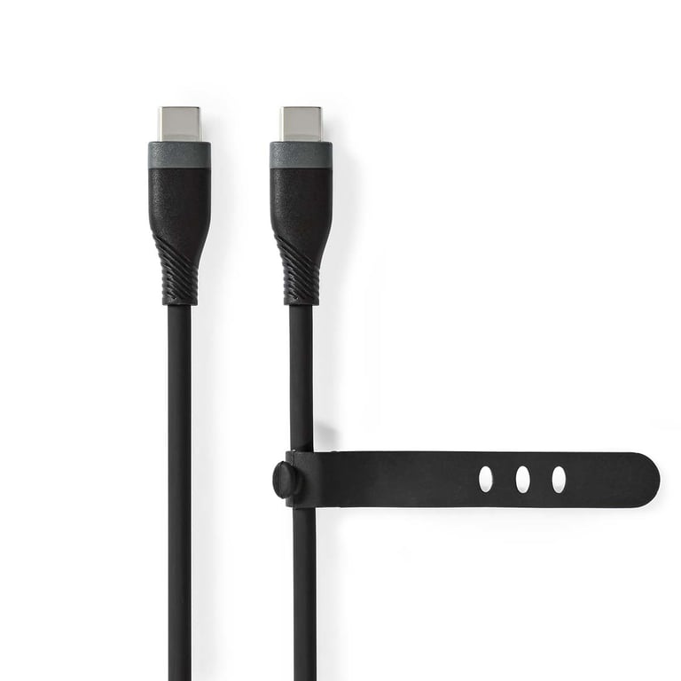 Nedis CCGB60820BK15 kabel USB USB 2.0 1,5 m USB C Czarny