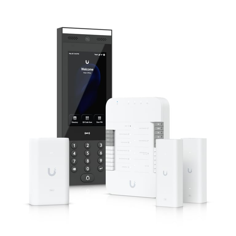 Ubiquiti G3 Gate Starter Kit system ochrony dostępu Czarny, Szary, Biały