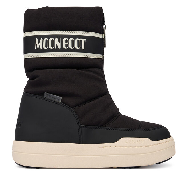 Śniegowce Moon Boot Jr Park Zip High Wp 80D3440080 D Czarny