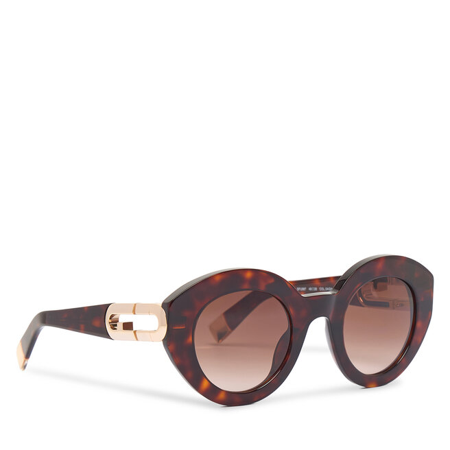 Okulary przeciwsłoneczne Furla WD00157 A.0116 Brązowy