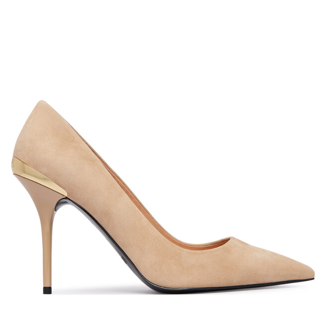 Szpilki LOVE MOSCHINO JA10459G0NJA0104 Beżowy