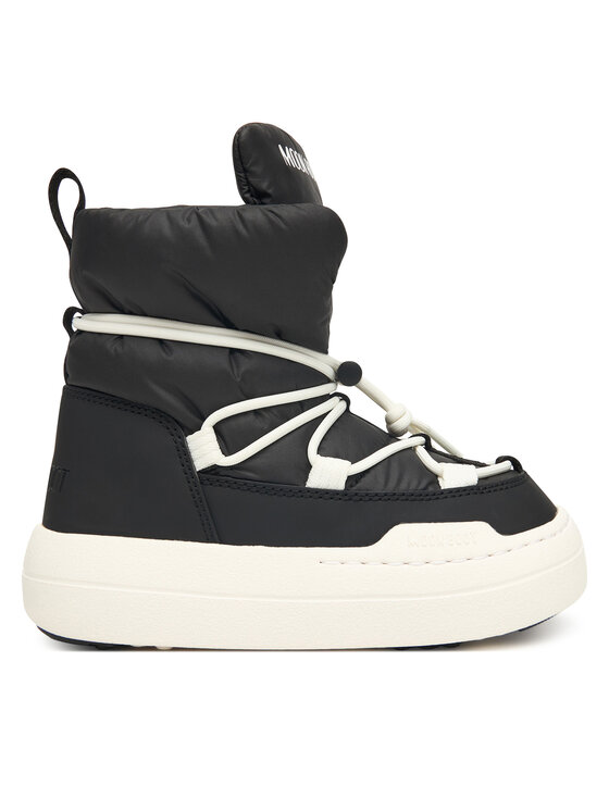 Moon Boot Śniegowce Jr Park lace Mid 80D3440070 S Czarny