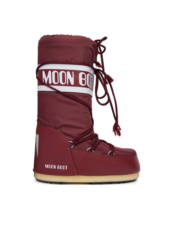 Moon Boot Śniegowce Mb Icon Nylon 80D1400440 D Bordowy