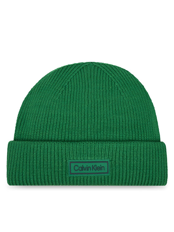 Calvin Klein Czapka LV04D8058G Zielony