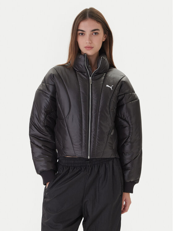 Puma Kurtka zimowa Dare To 632173 01 Czarny Regular Fit