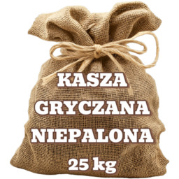 Kasza gryczana niepalona 25 kg HURT