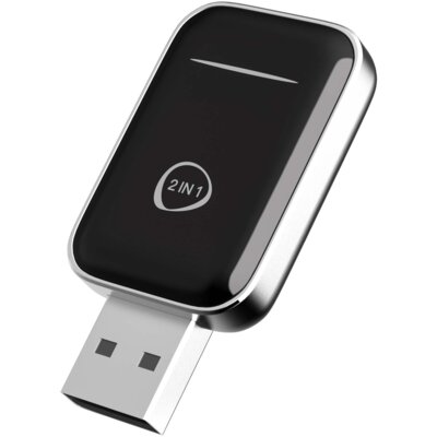 Adapter XENSO M1 Bezprzewodowy CarPlay Android Auto Czarny X M1