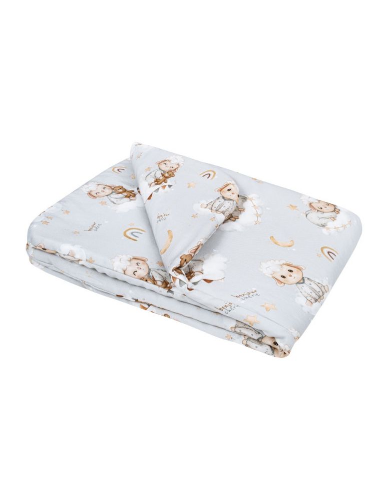 Bonjour Cherie Kołderka mała bawełniana 65/75 Owieczki