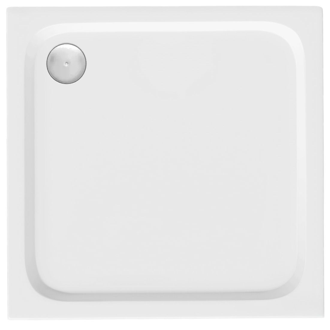 Rea Brodzik prysznicowy akrylowy Rea Belmond biały 80x80
