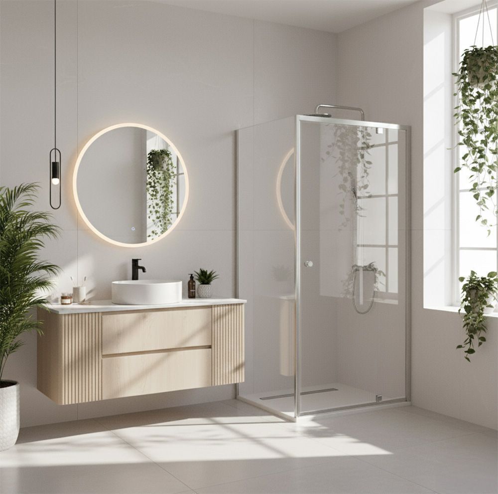 Rea Kabina Prysznicowa Rea Primo Swing 100x100 Chrom