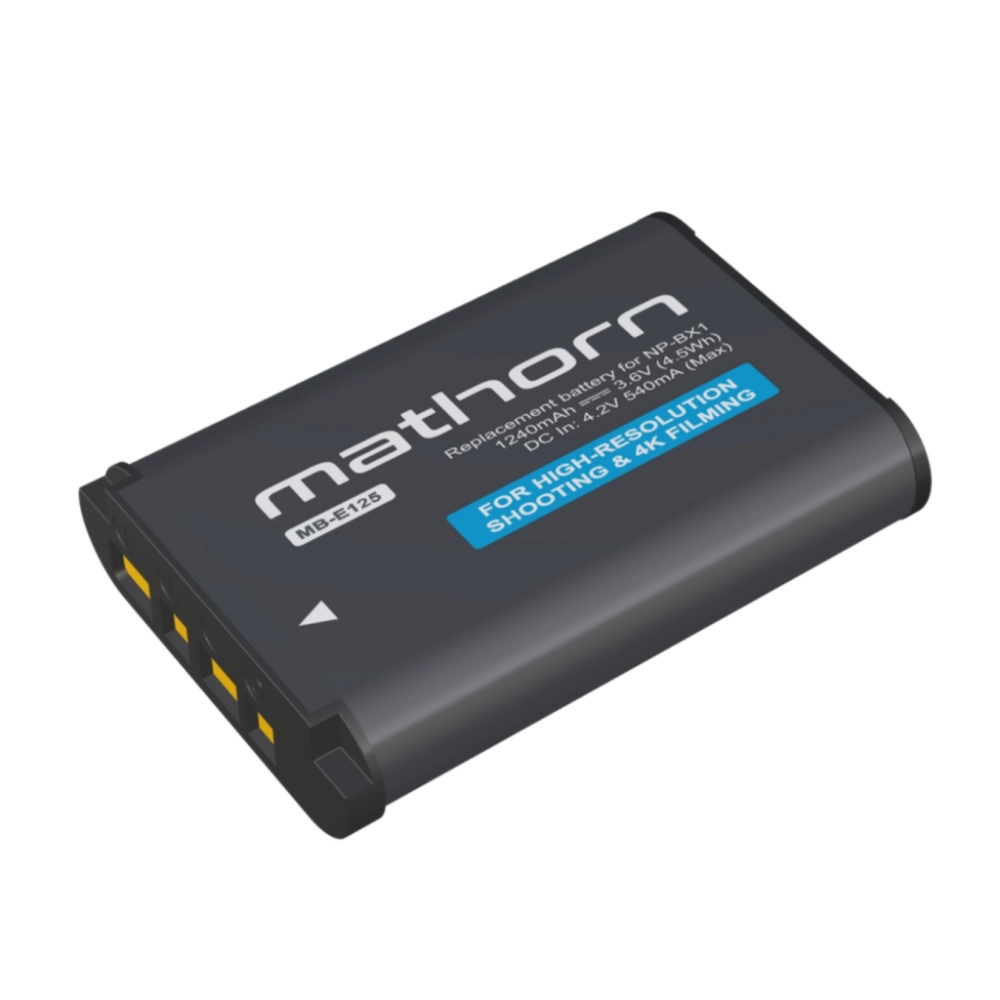 Mathorn MB-E125 1240mAh - zamiennik NP-BX1