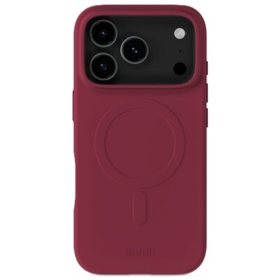 Etui HOLDIT Soft MagSafe do Apple iPhone 17 Pro Czerwony