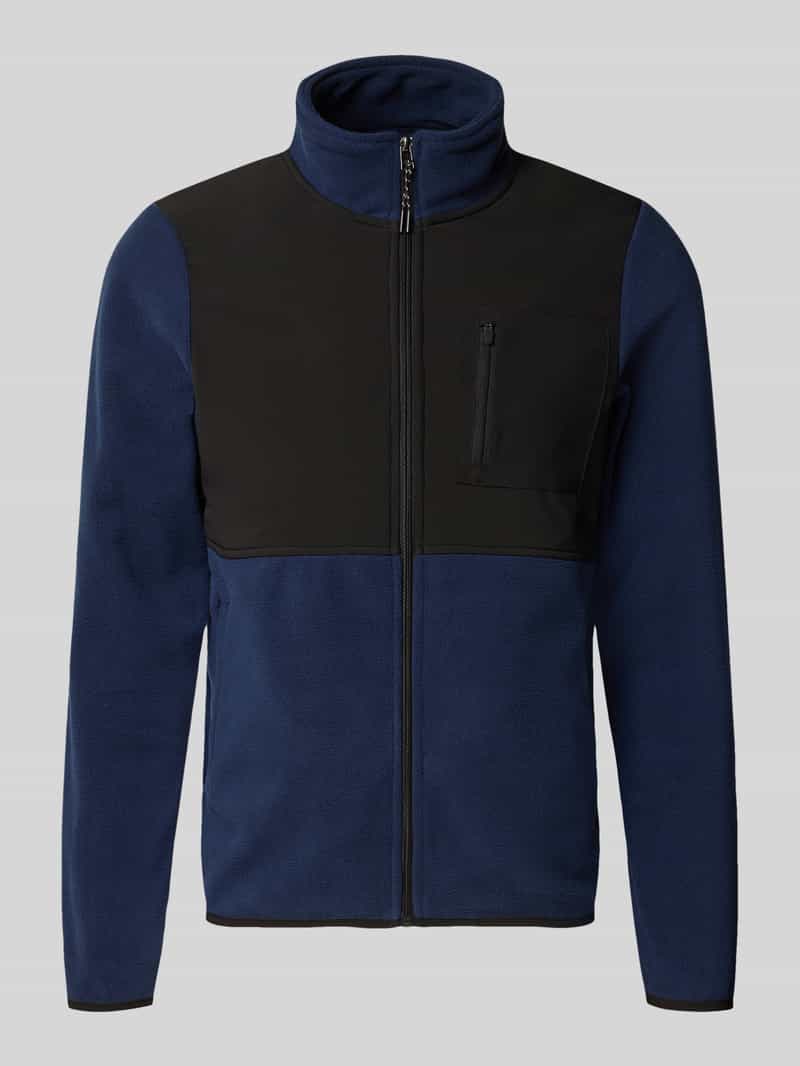 Kurtka z polaru z kieszeniami zapinanymi na zamek błyskawiczny model ‘MARIO’