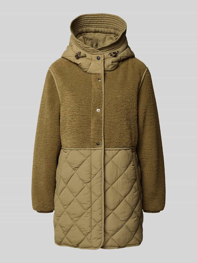 Kurtka z listwą guzikową i wpuszczanymi kieszeniami