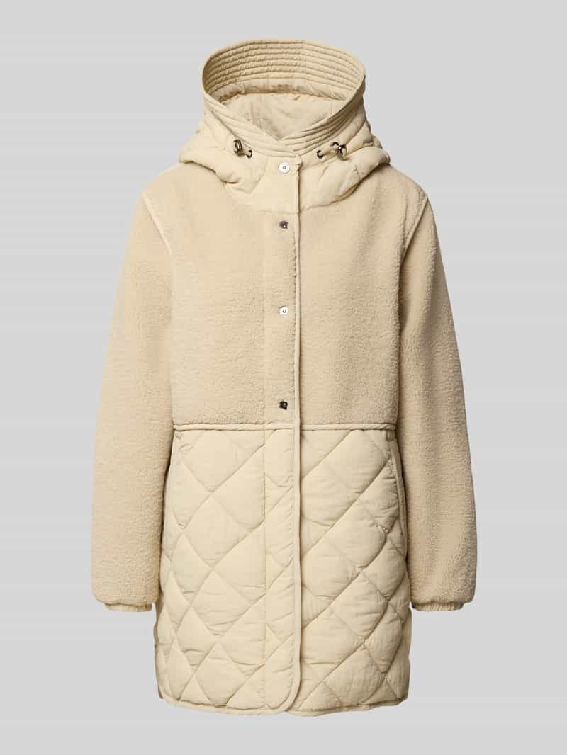 Kurtka z listwą guzikową i wpuszczanymi kieszeniami