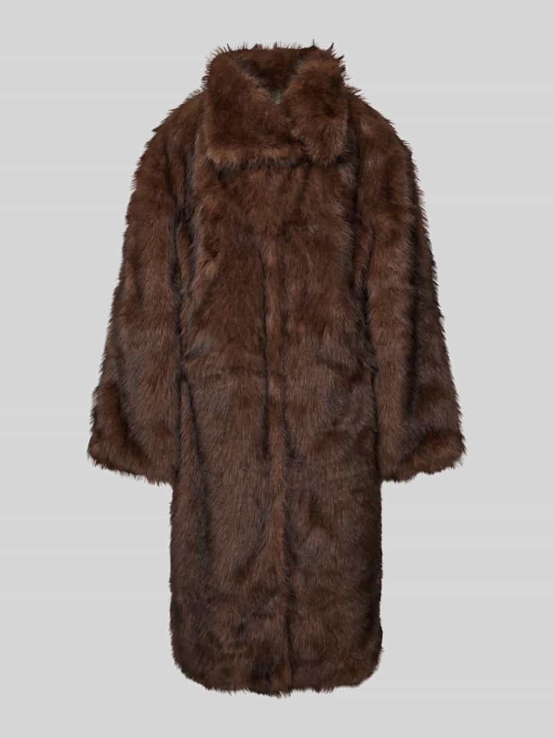 Płaszcz ze sztucznego futra model ‘Stephanie’