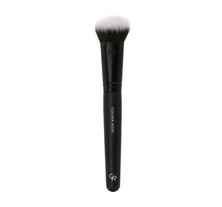 Golden Rose Angled Face Brush pędzel do blendowania i modelowania twarzy