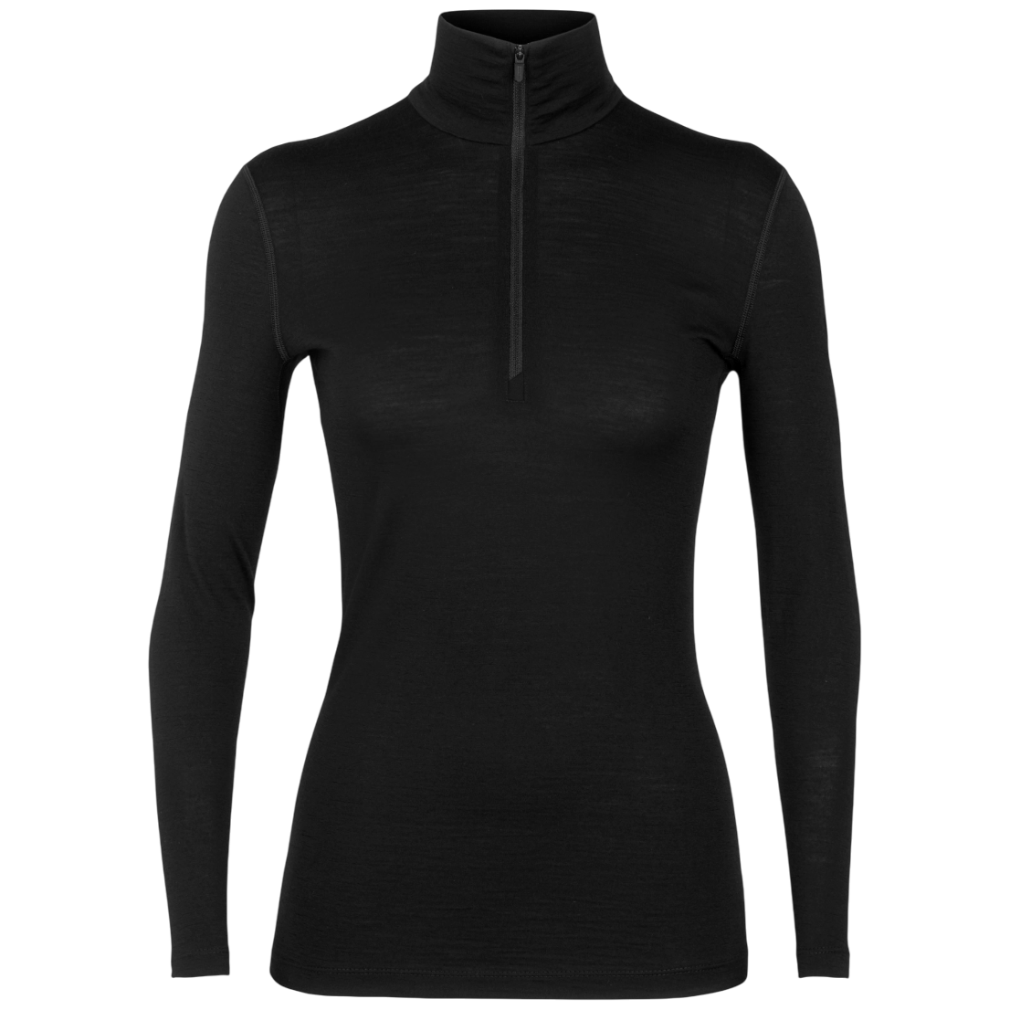 Bluza damska Icebreaker W 200 Oasis LS Half Zip Rozmiar: S / Kolor: czarny