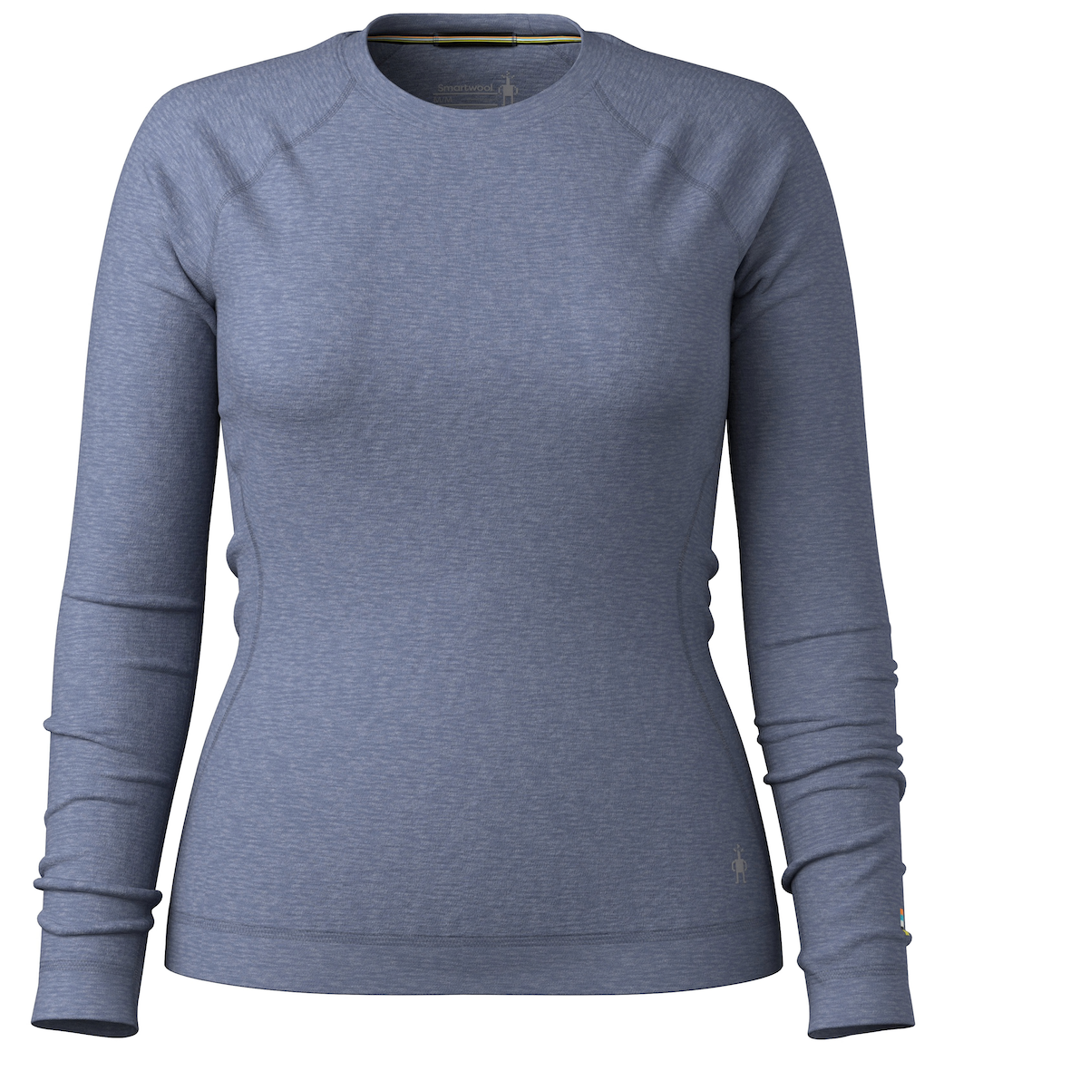 Damska koszulka Smartwool W Classic Thermal Merino Base Layer Crew Rozmiar: M / Kolor: niebieski