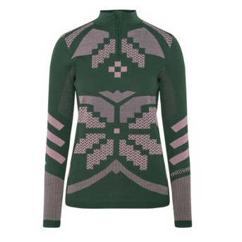 Bluza damska Kari Traa Faith Hz Rozmiar: M / Kolor: zielony