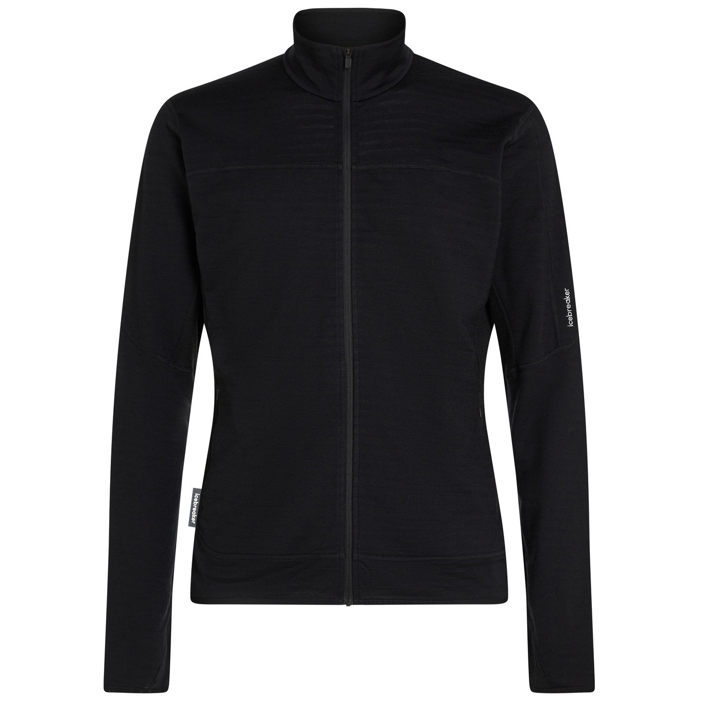 Męska bluza Icebreaker Men Merino Blend 300 RealFleece™ Descender LS Zip Rozmiar: M / Kolor: czarny