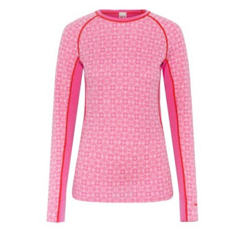 Koszulka damska Kari Traa Rose Light Ls Rozmiar: XL / Kolor: różowy