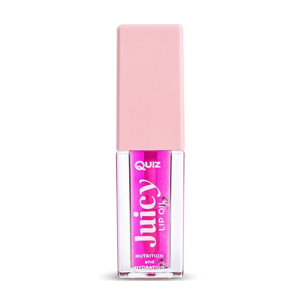QUIZ COSMETICS Juicy Lip Oil wegański olejek do ust Bright Rose 5ml