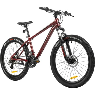 Rower młodzieżowy INDIANA X-Pulser 2.6 26 cali dla chłopca Czerwony